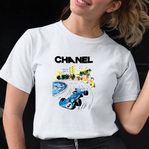 chanel f1 shirt|chanel formula 1 shirt price.